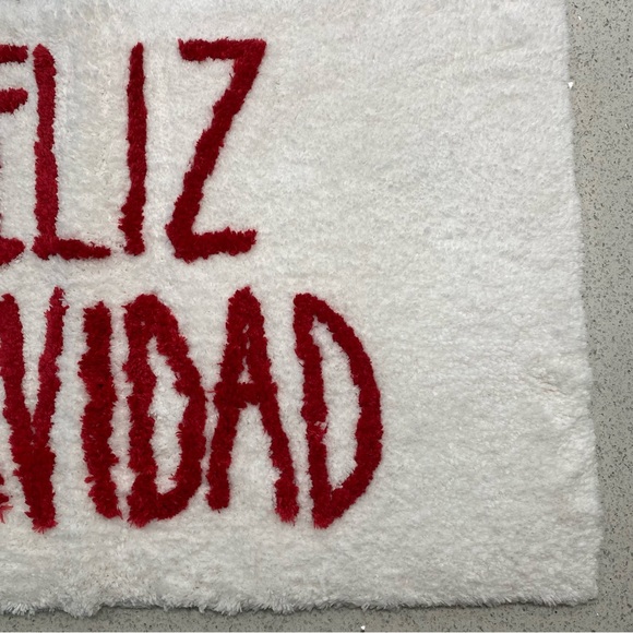 RAE DUNN Christmas Bathroom Mat/ Bath Rug - Picture 4 of 8